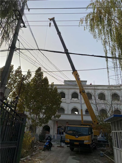 通化市设备吊装吊地磅吊钻机等设备