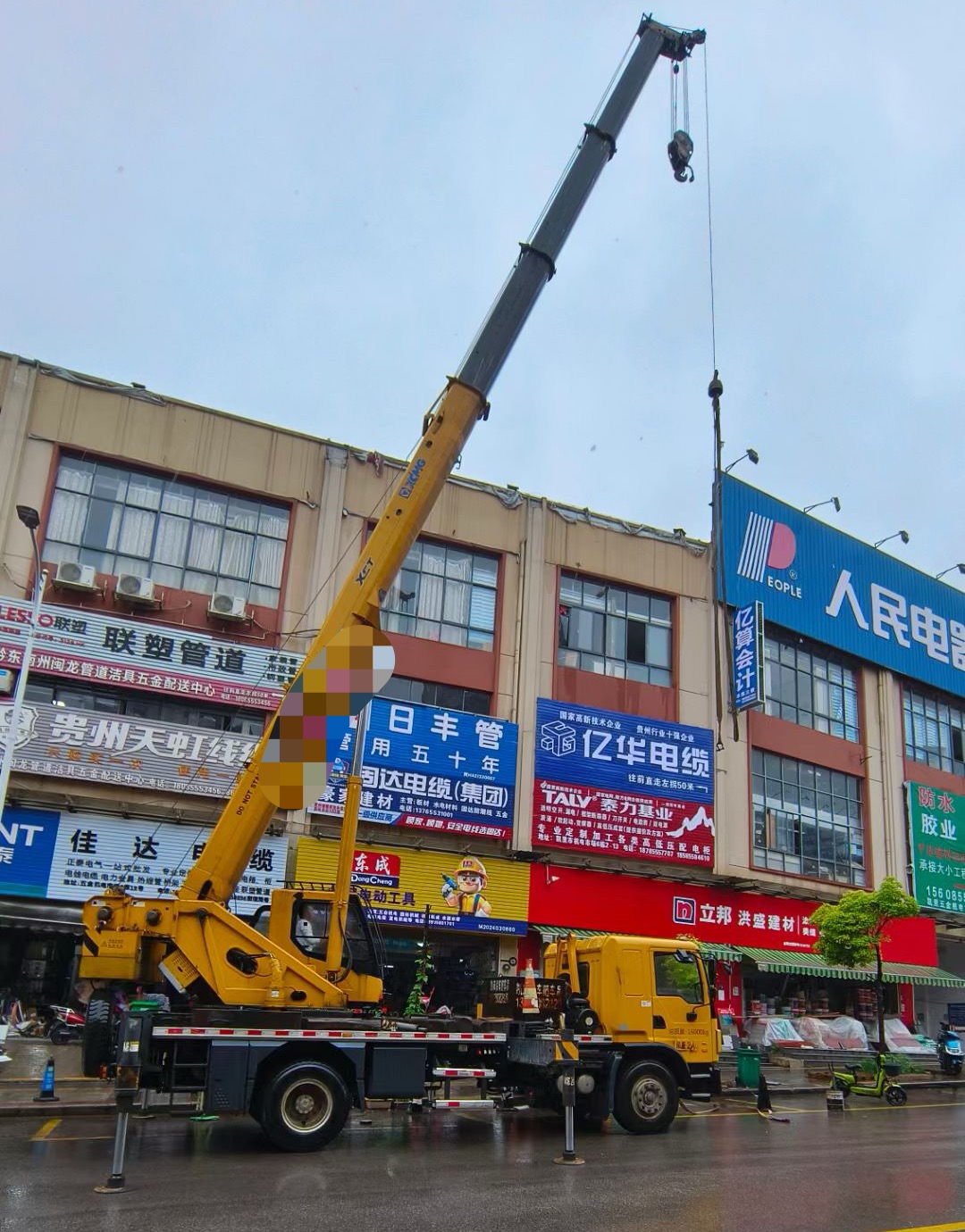 通化市吊车吊机租赁桥梁吊装