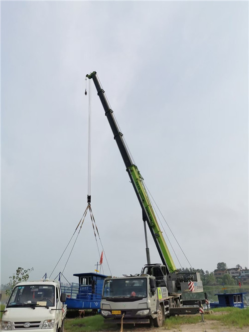 通化市桥梁建设吊装案例